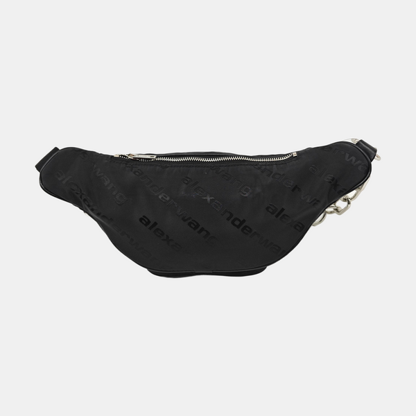 Fabric Belt Bag Black