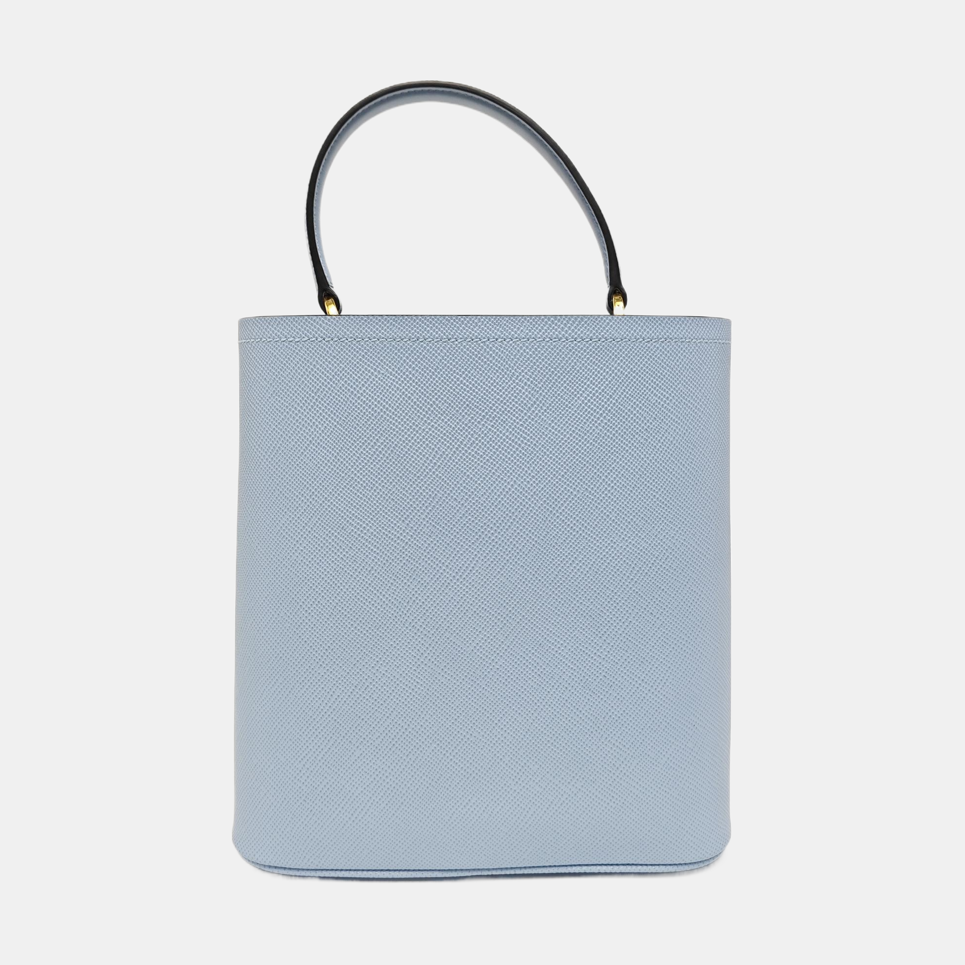 Panier Medium Saffiano Calfskin Blue