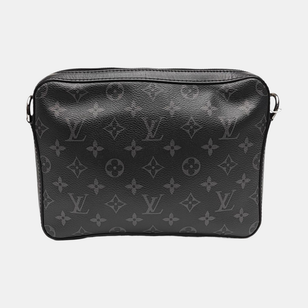 TRIO Monogram Coated Canvas Gray