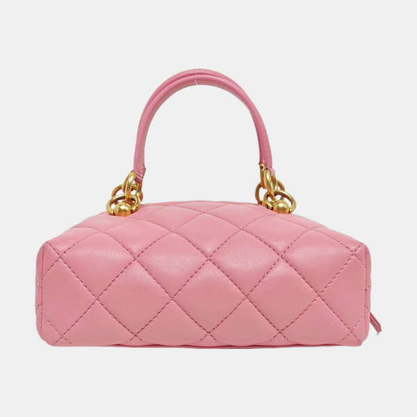 Quilted Calfskin Pink
