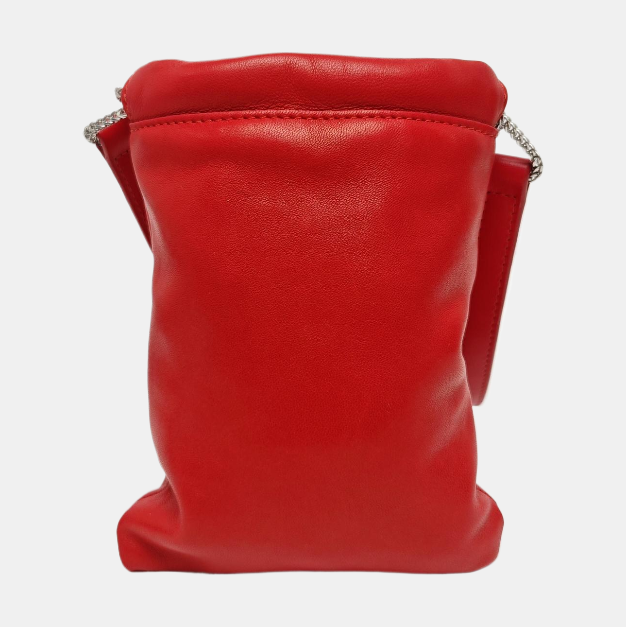 Lambskin Shoulder Bag Red