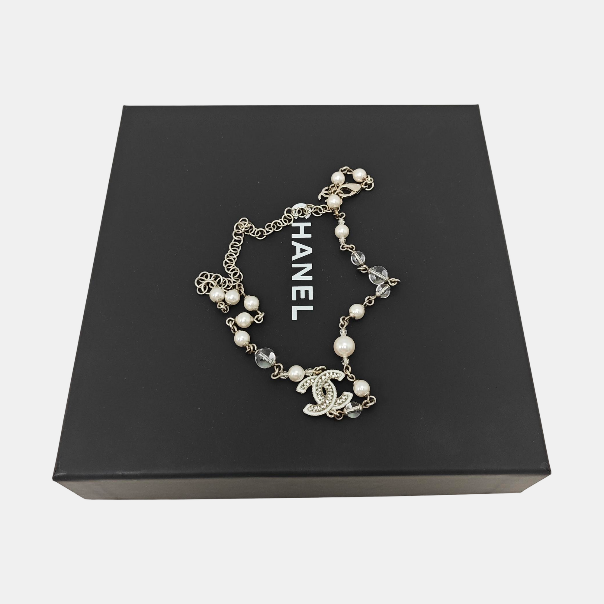 Metal White Necklace
