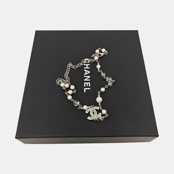 Metal White Necklace