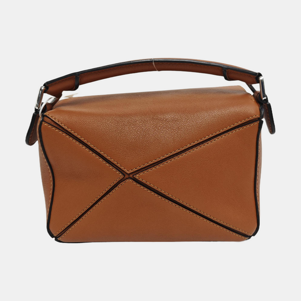 Puzzle Mini Calfskin Brown