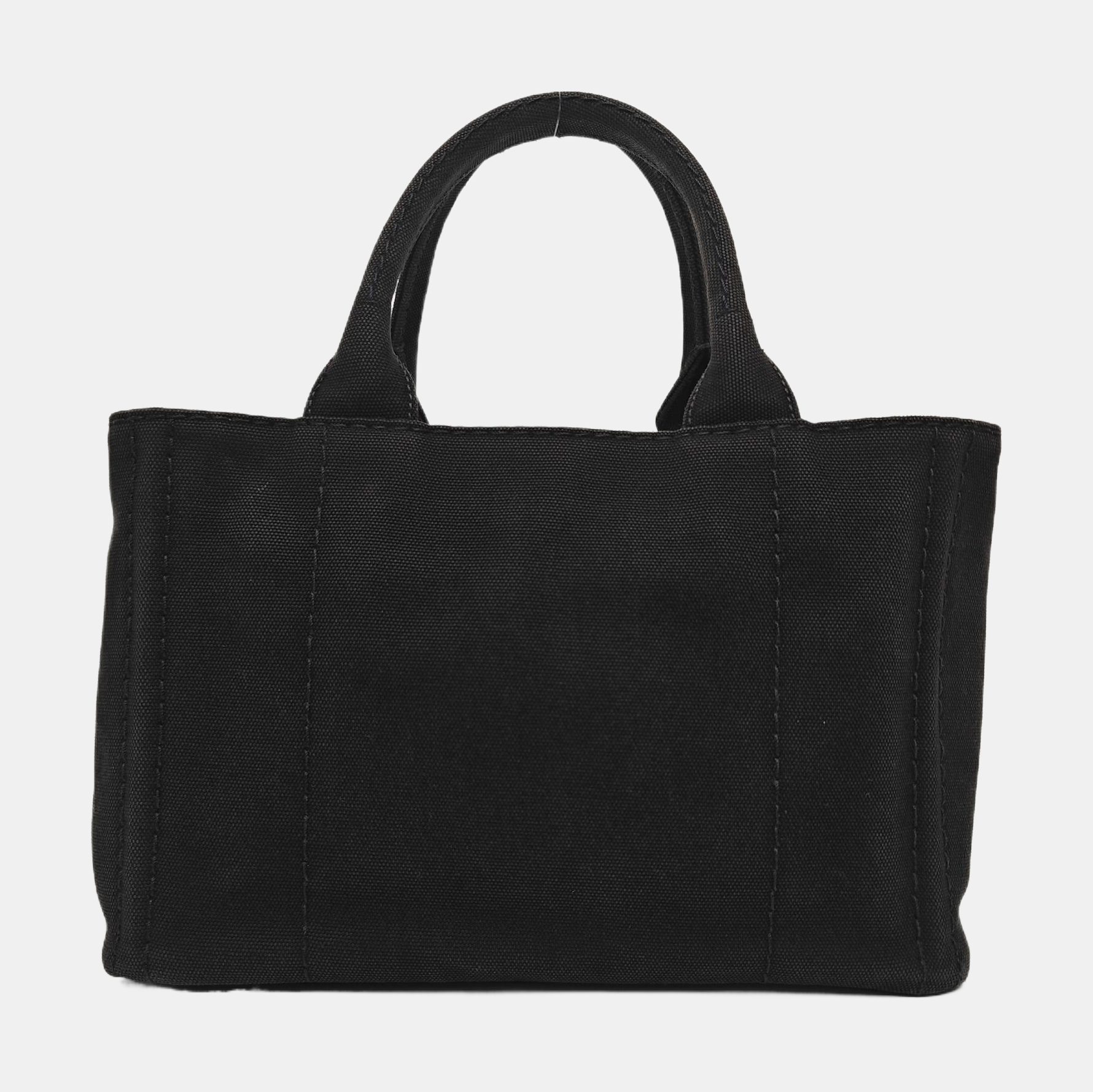 Denim Quilted Canvas Black