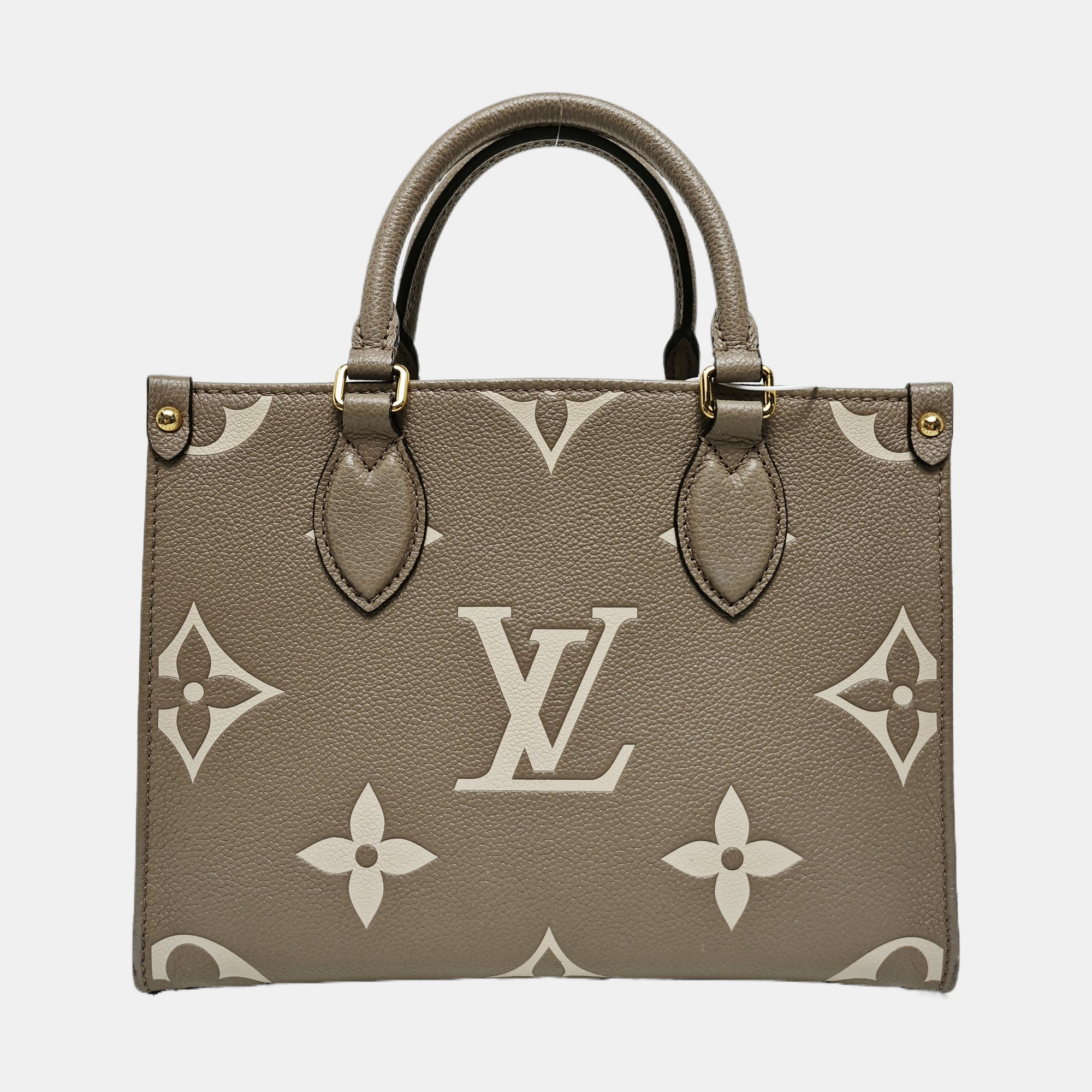 ONTHEGO PM Monogram Calfskin Gray