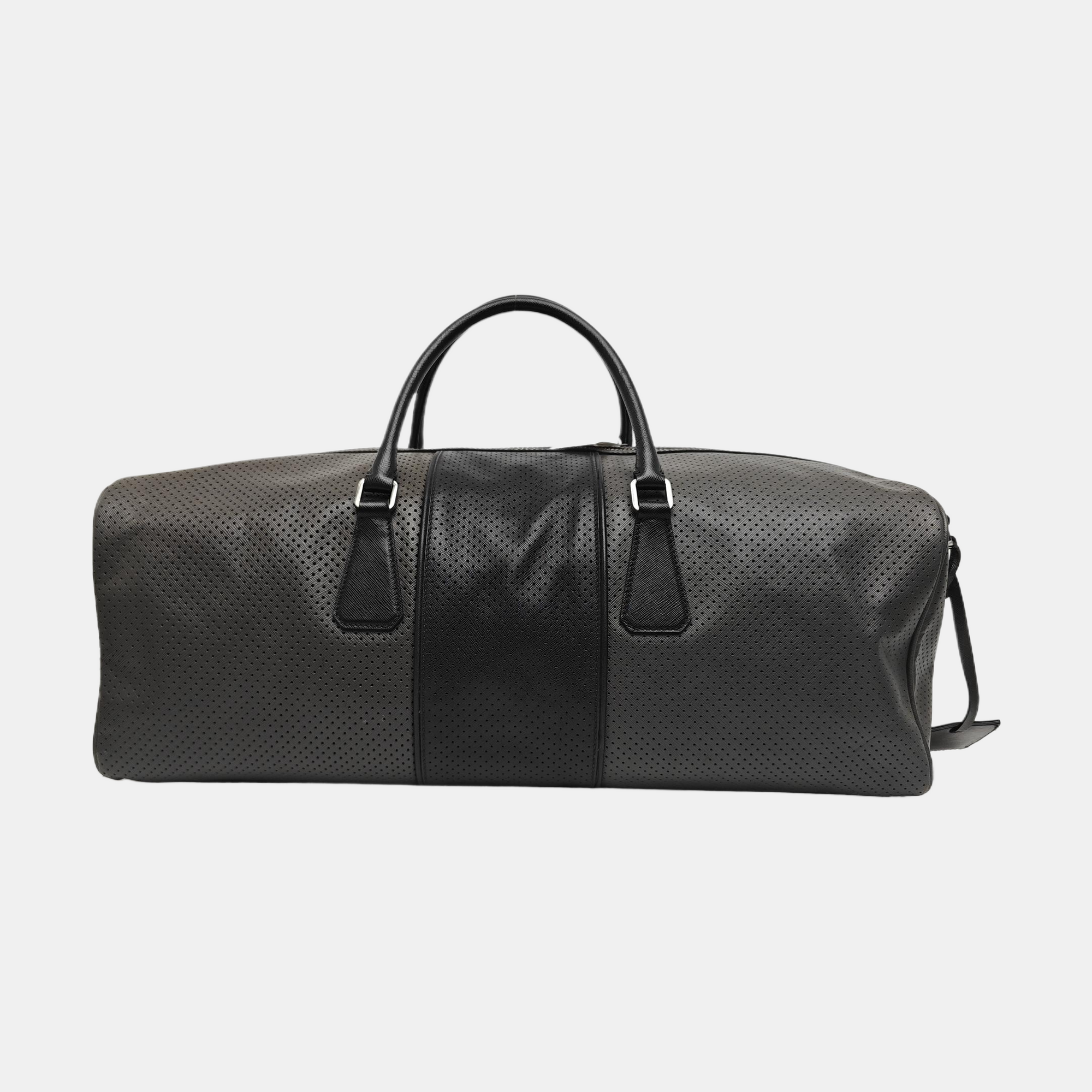 Calfskin Shoulder Bag Gray