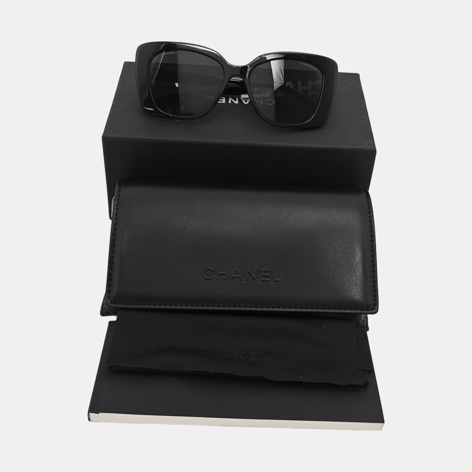 Synthetic Sunglasses Black