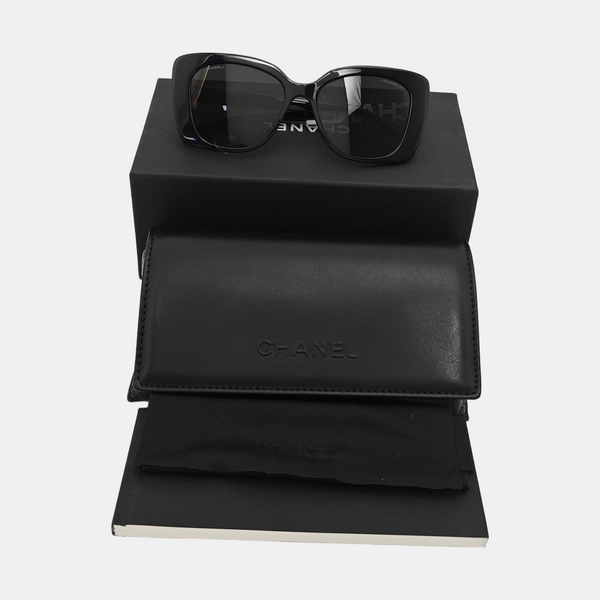 Synthetic Sunglasses Black