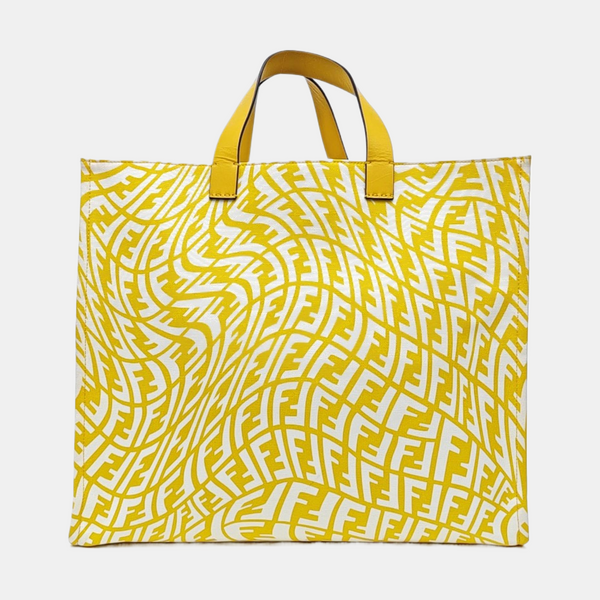 FF Vertigo Coated Canvas Yellow