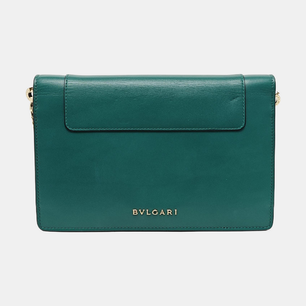 SERPENTI FOREVER Quilted Calfskin Green