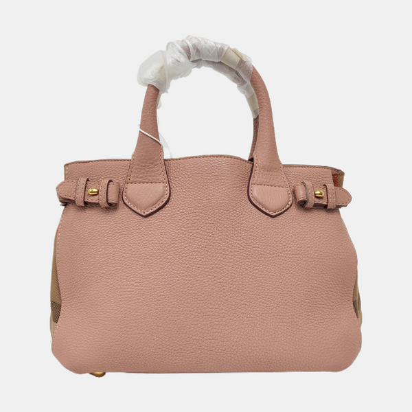 The Banner Small Calfskin Pink