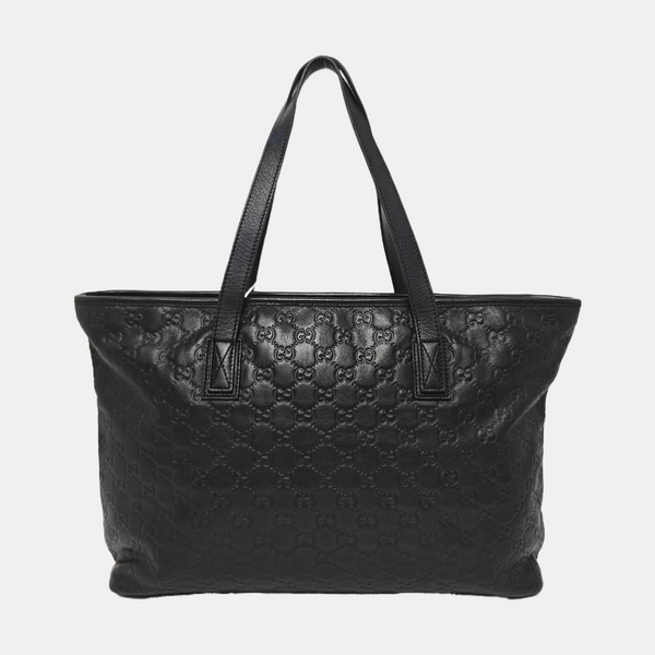 GG Imprime Monogram Calfskin Black