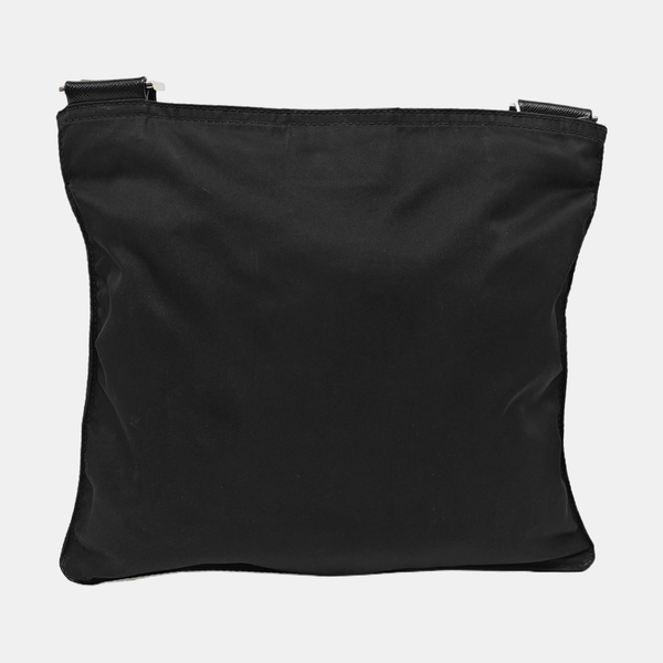 Nylon Shoulder Bag Black