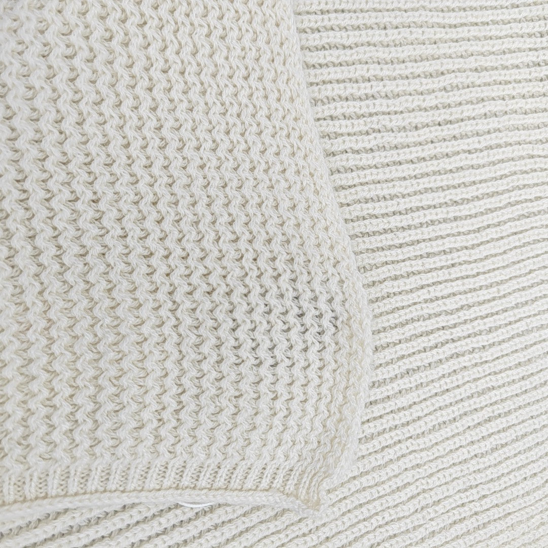 Cashmere Scarf White