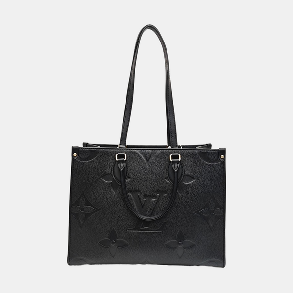 ONTHEGO MM Monogram Calfskin Black