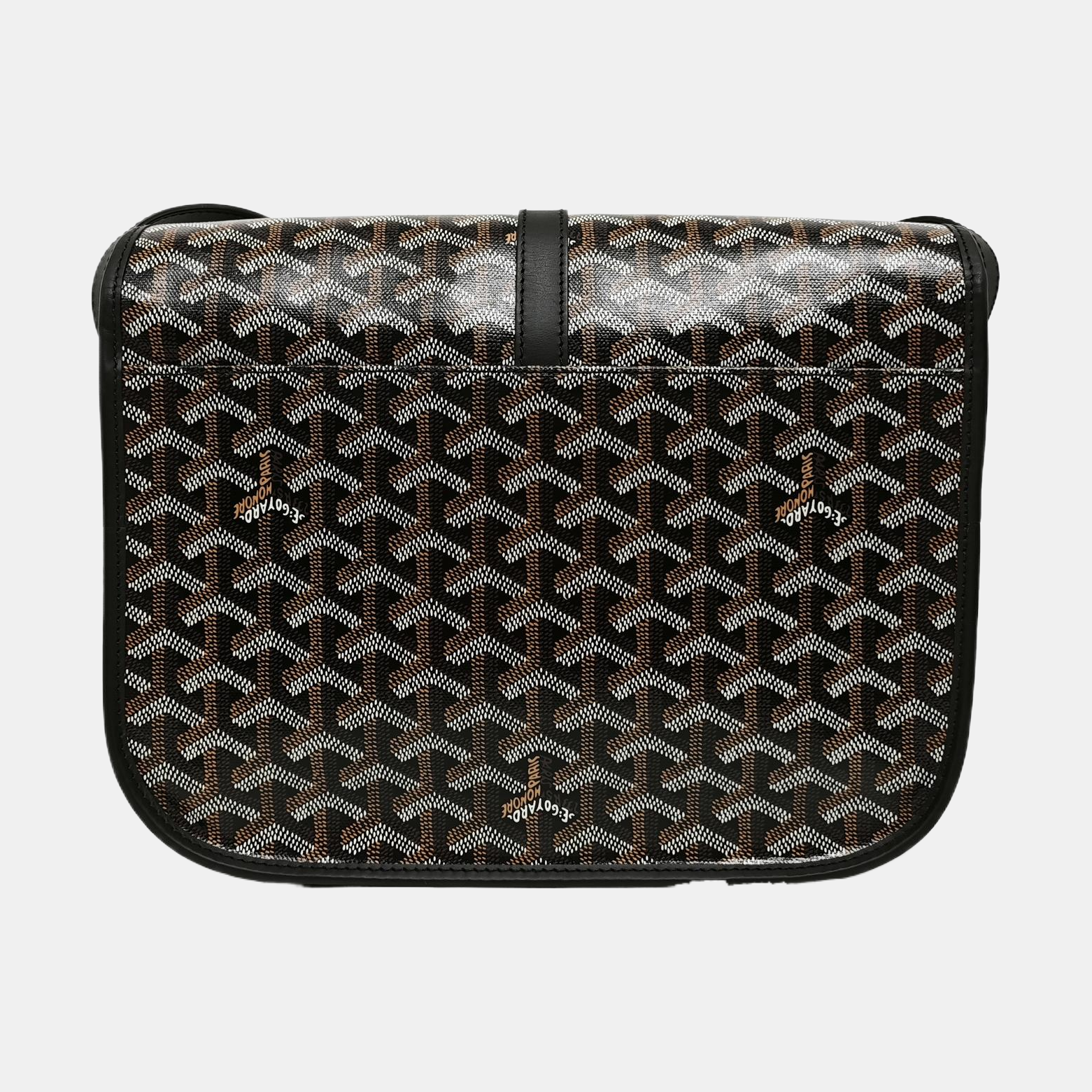 Belvedere Coated Canvas Black