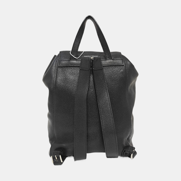 Calfskin Backpack Black