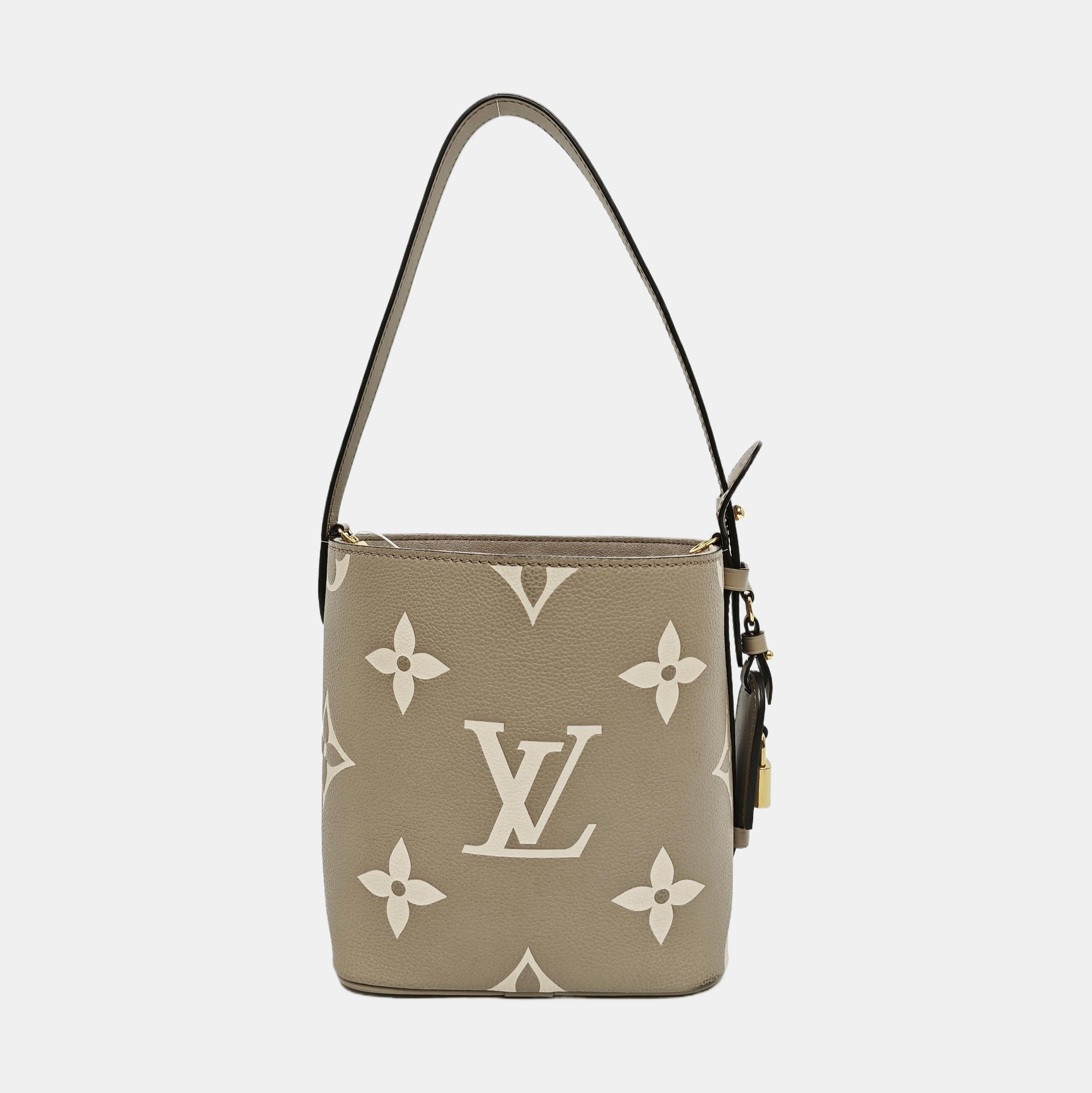 ALL IN BB Monogram Calfskin Gray