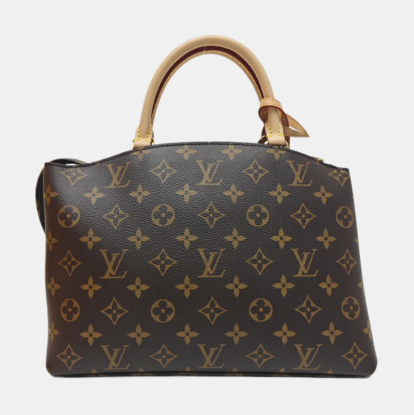 PALAIS PM Monogram Coated Canvas Brown
