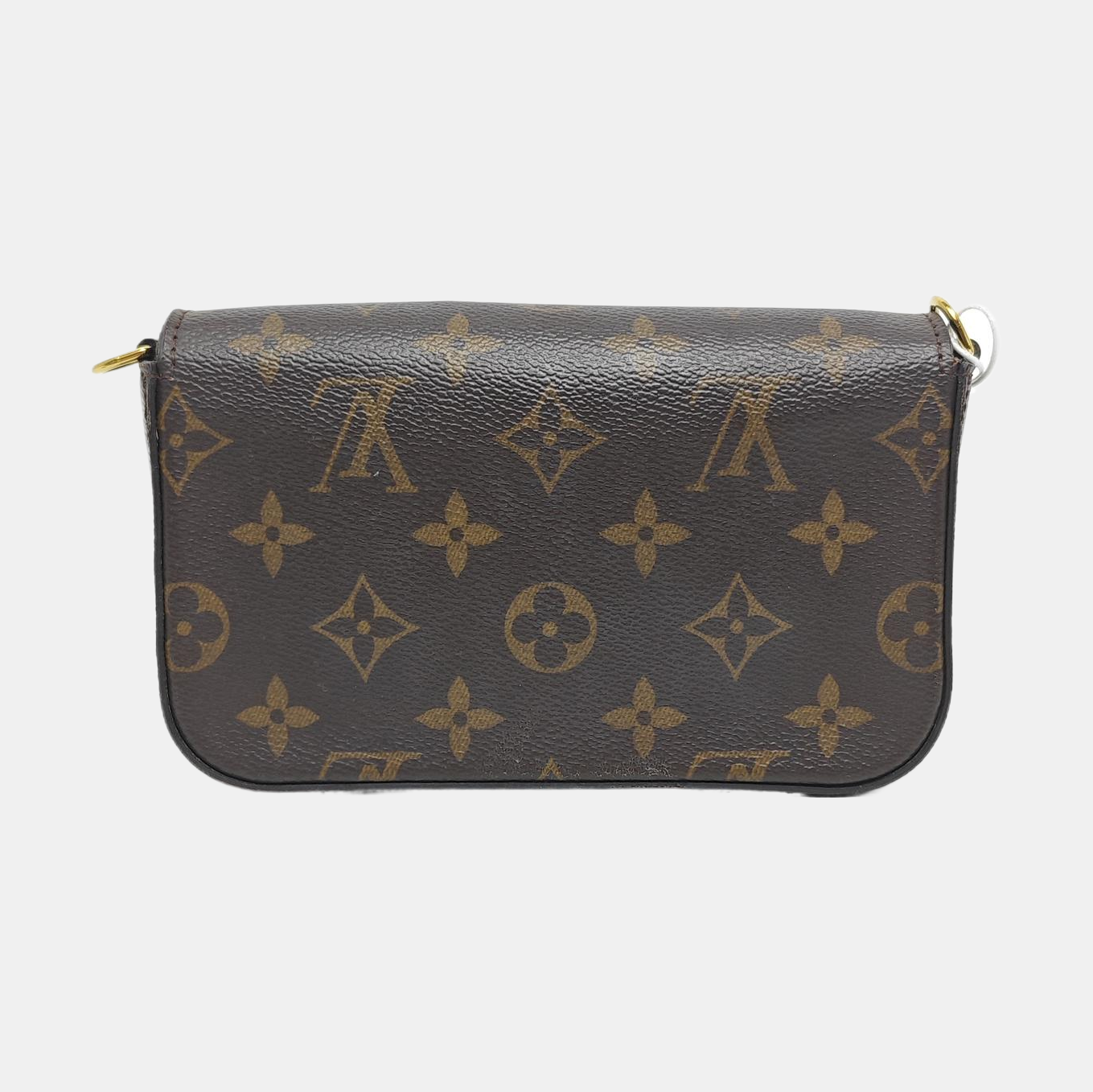 FÉLICIE Monogram Coated Canvas Brown