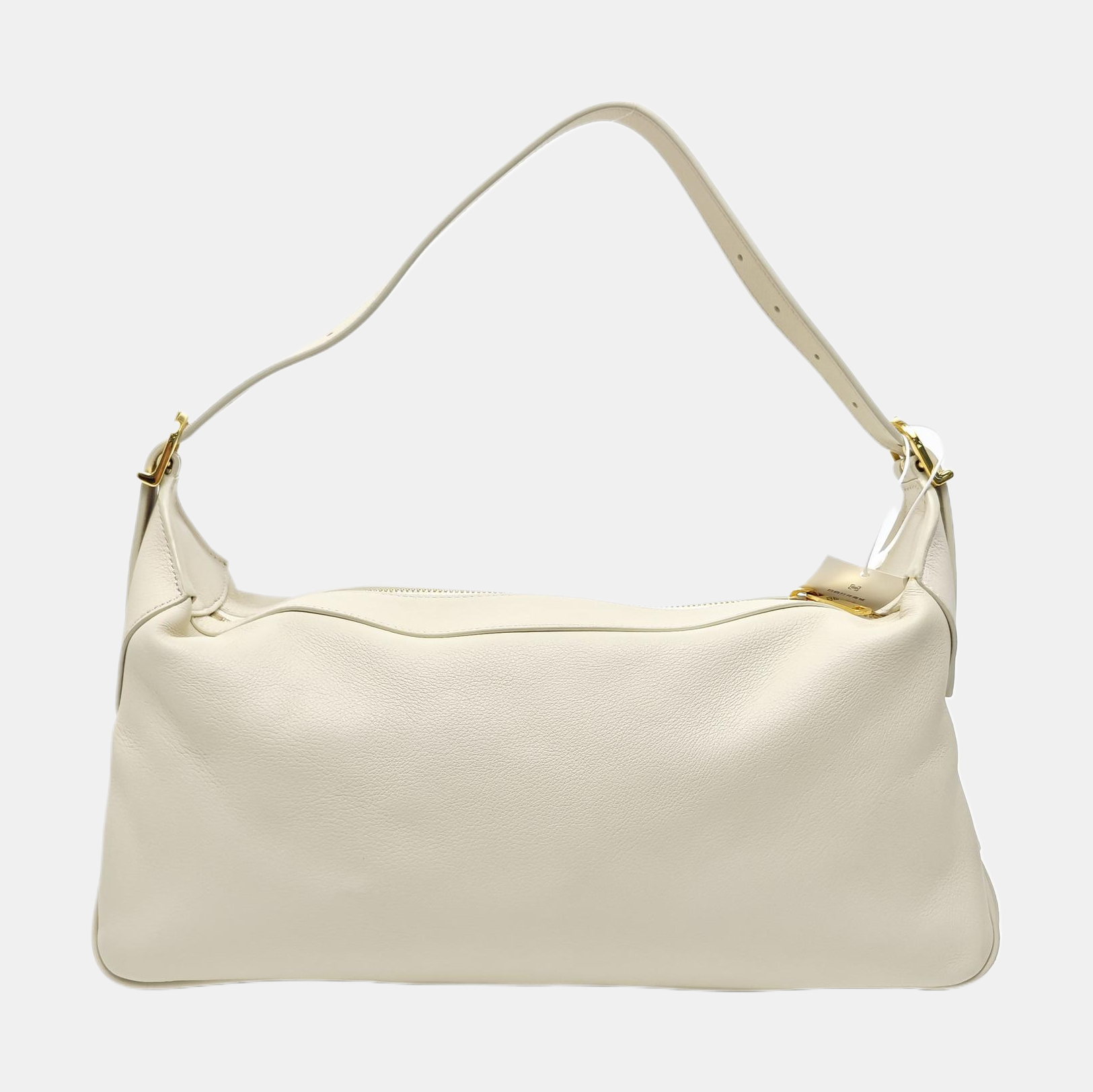 NEW HOBO Calfskin White