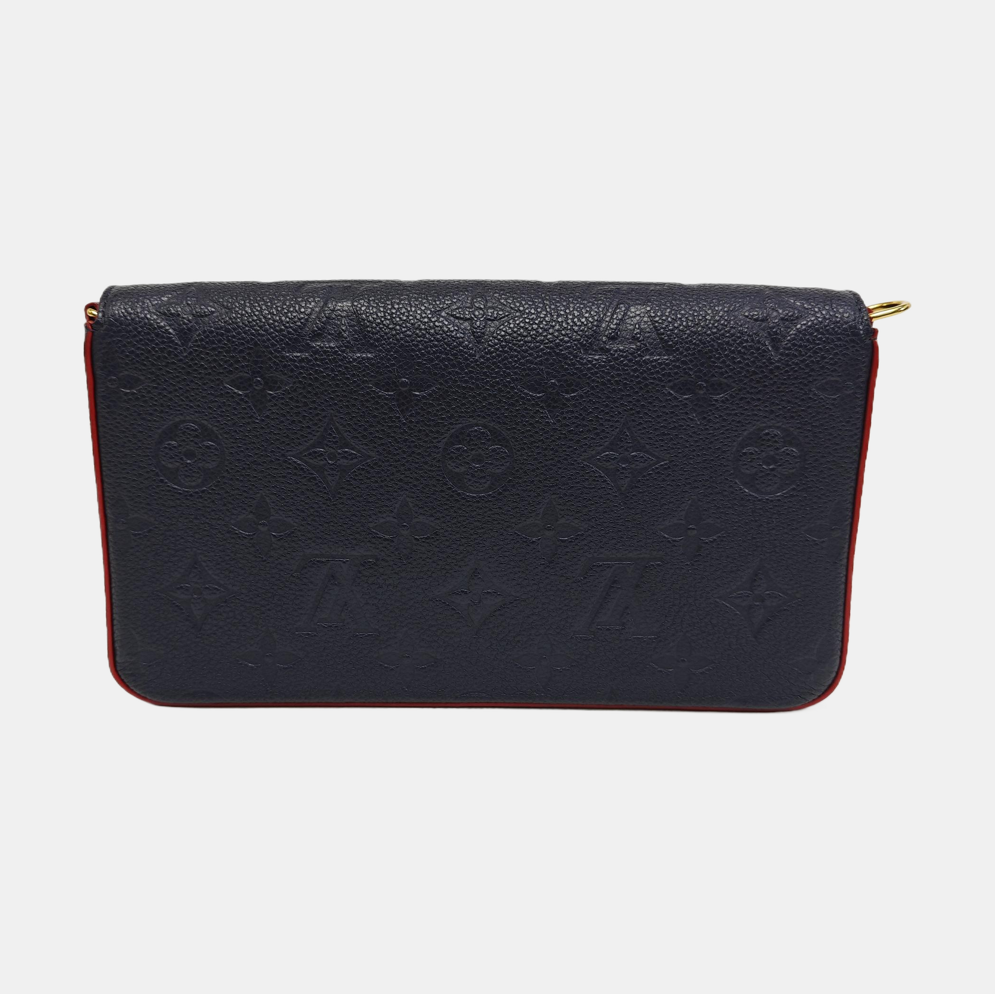 FÉLICIE Monogram Calfskin Blue