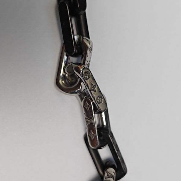 MONOGRAM CHAIN Metal Silver Bracelet