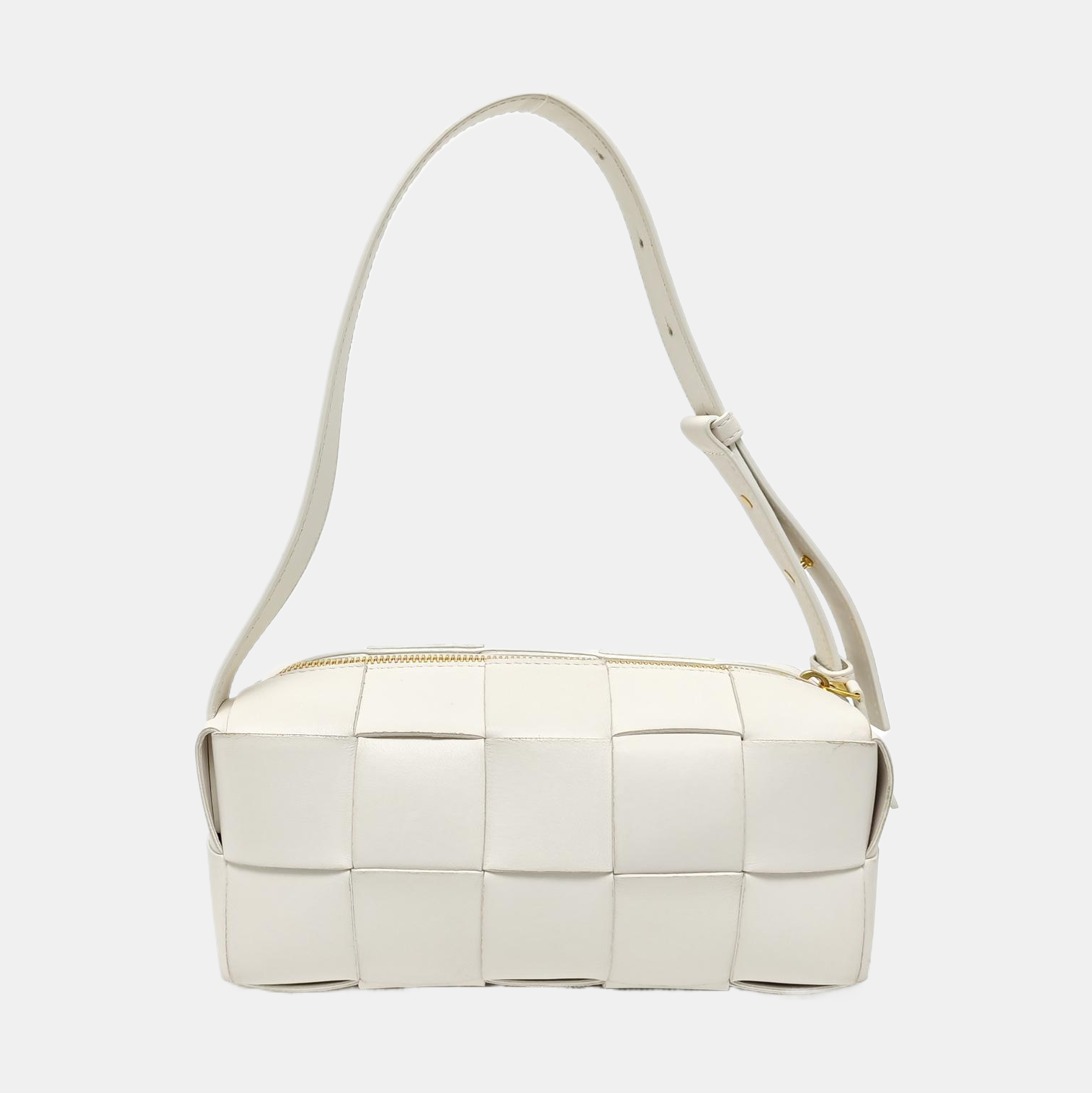 Cassette Medium Lambskin White