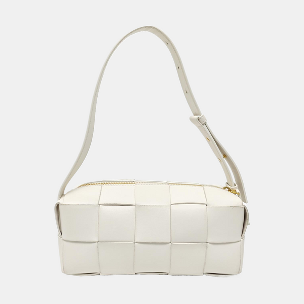 Cassette Medium Lambskin White