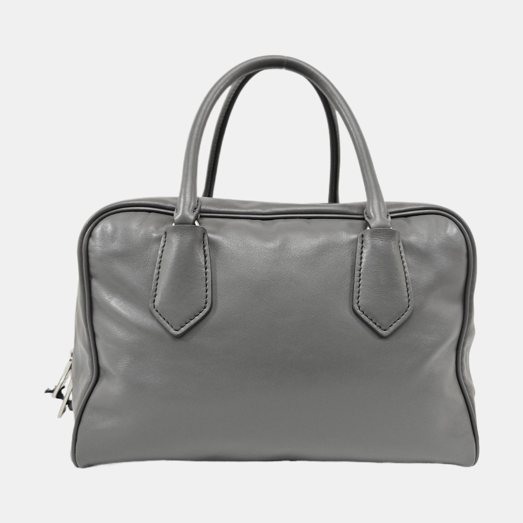 Inside Medium Calfskin Gray