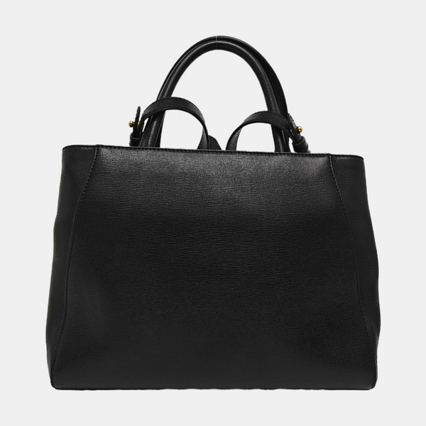 2 Jours Small Calfskin Black