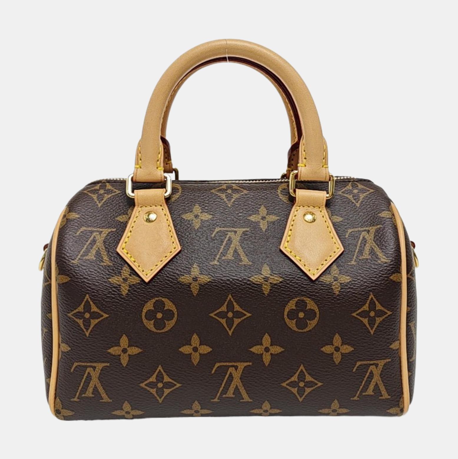SPEEDY 20 Monogram Coated Canvas Brown