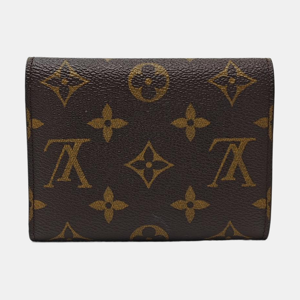 VICTORINE Monogram Coated Canvas Brown Wallet