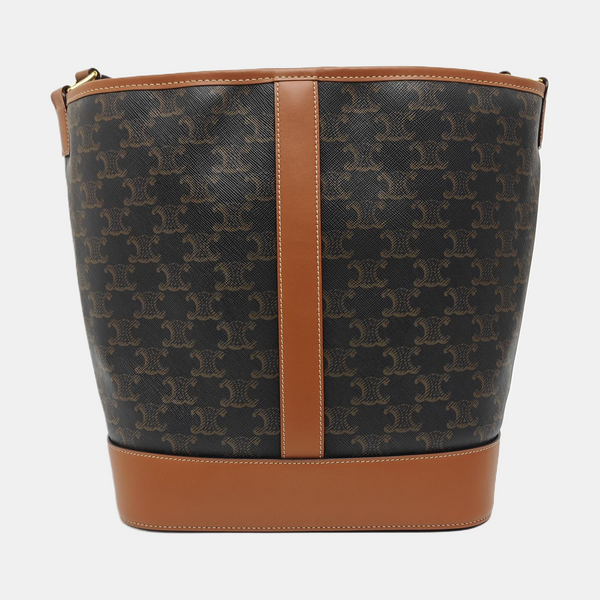 TRIOMPHE CANVAS Medium Coated Canvas Brown