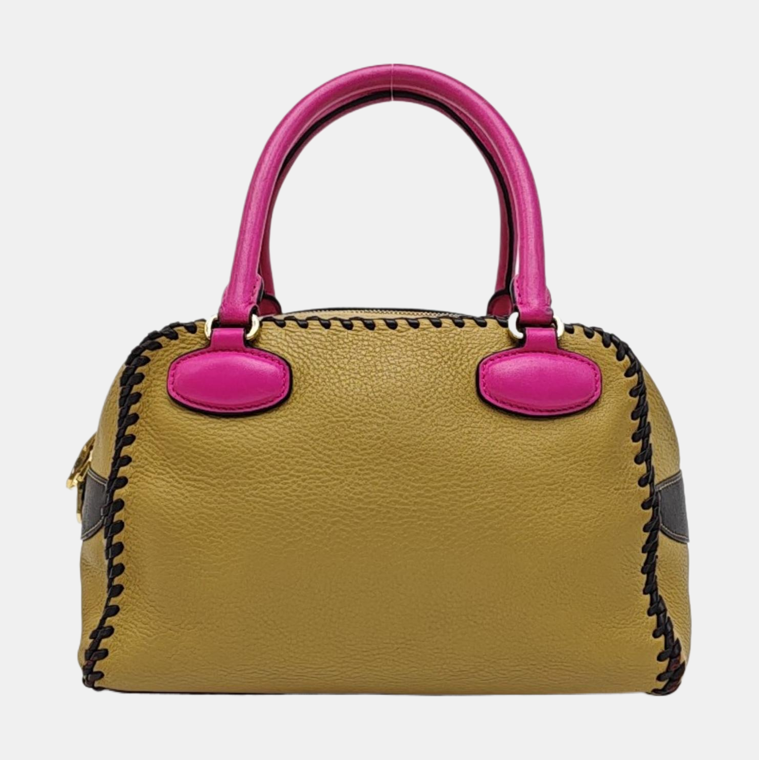 Calfskin Shoulder Bag Brown