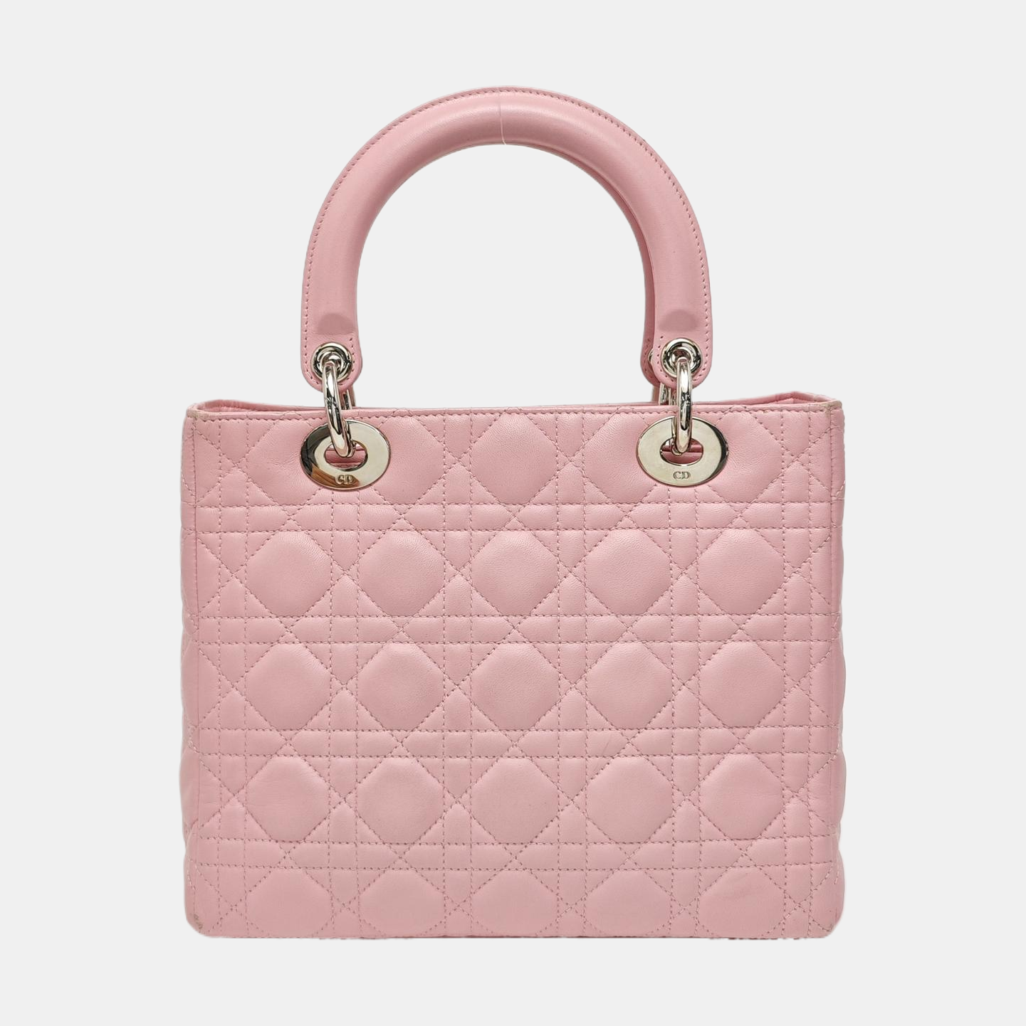 Lady Dior Medium Cannage Lambskin Pink
