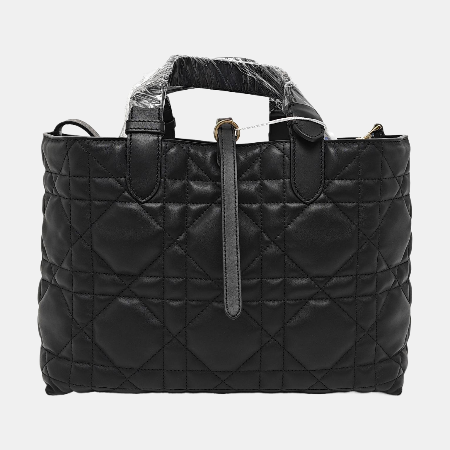 Toujours Medium Cannage Calfskin Black