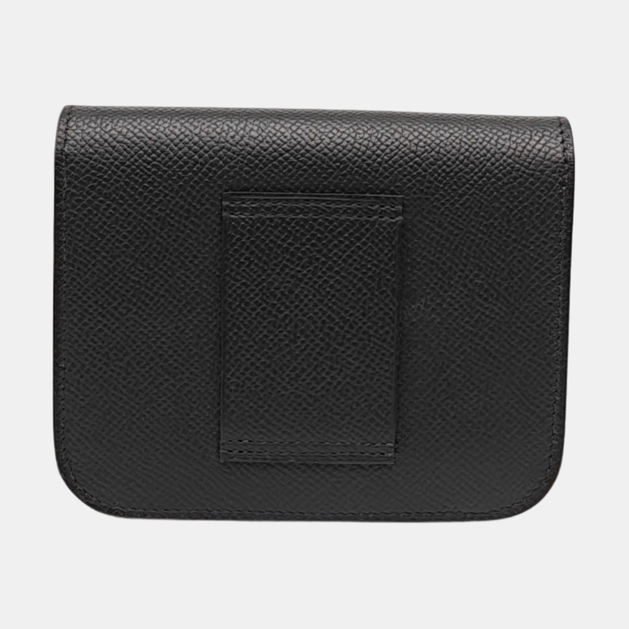 Constance Slim Epsom Black Wallet