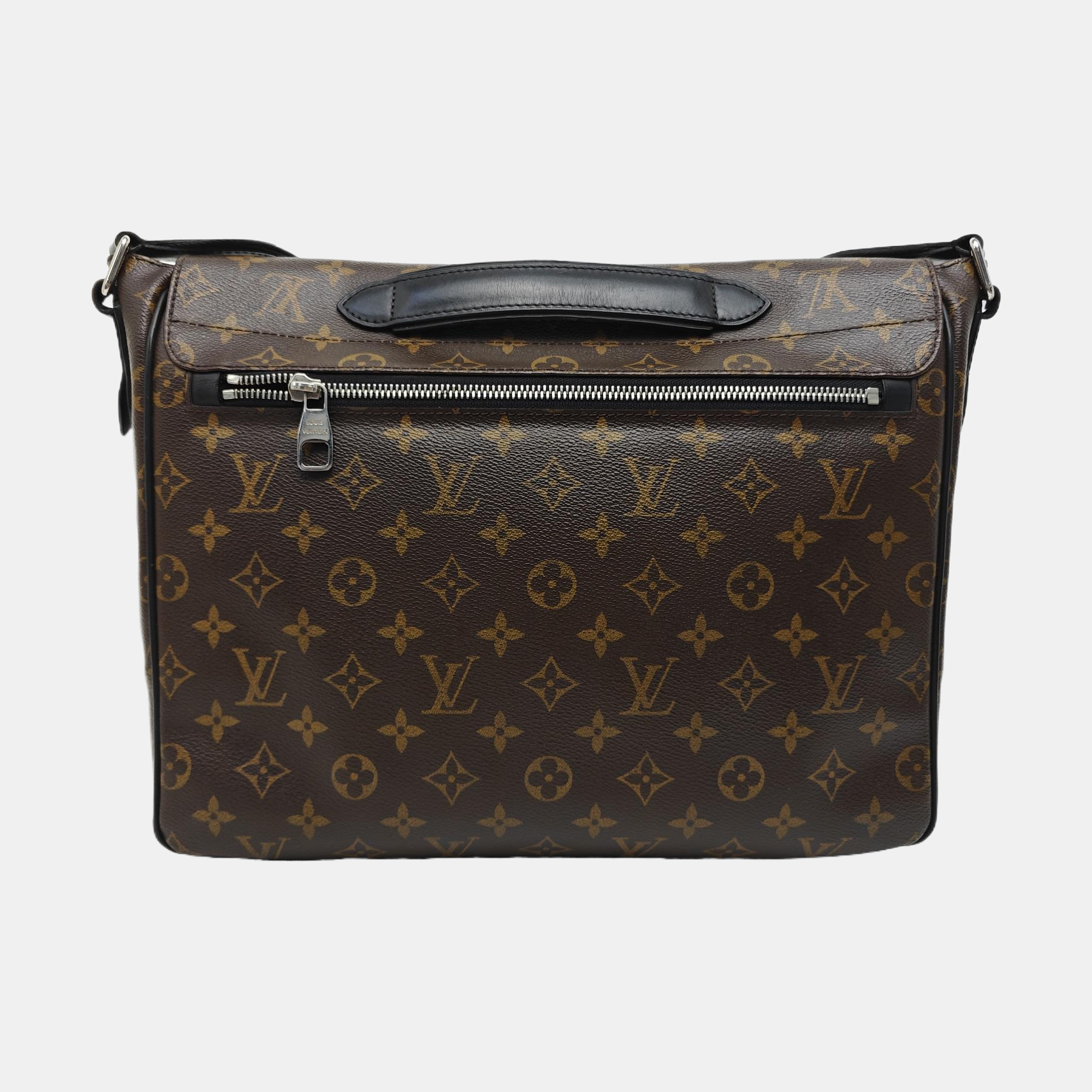 VINTAGE BEAUBOURG Monogram Coated Canvas Brown