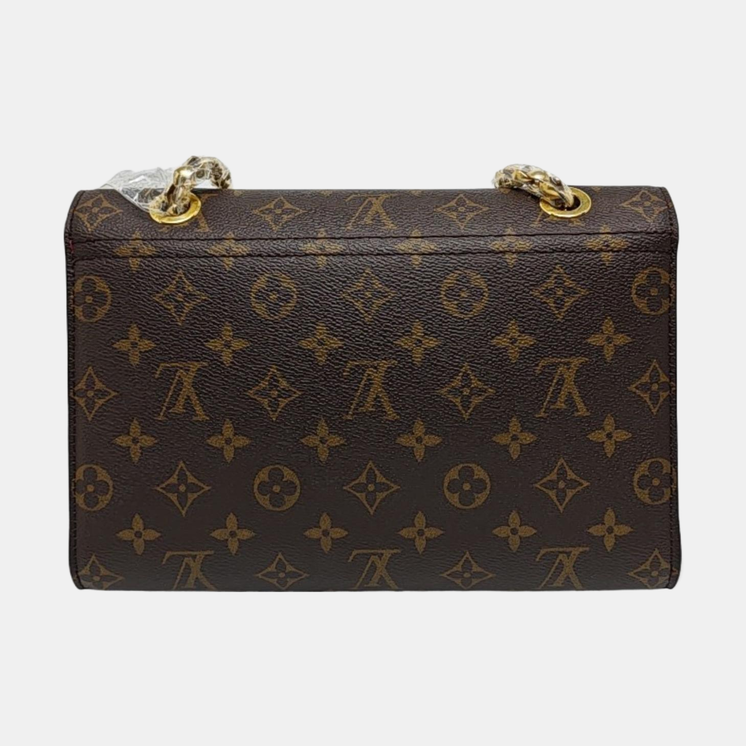 VICTOIRE Monogram Coated Canvas Brown