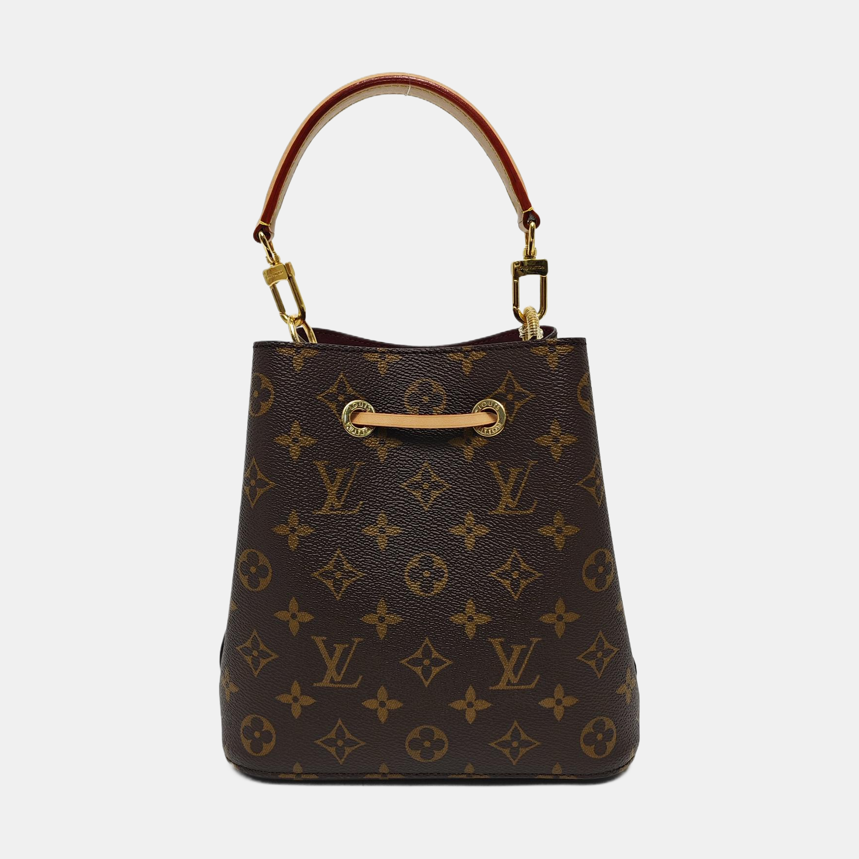 NÉONOÉ BB Monogram Coated Canvas Brown