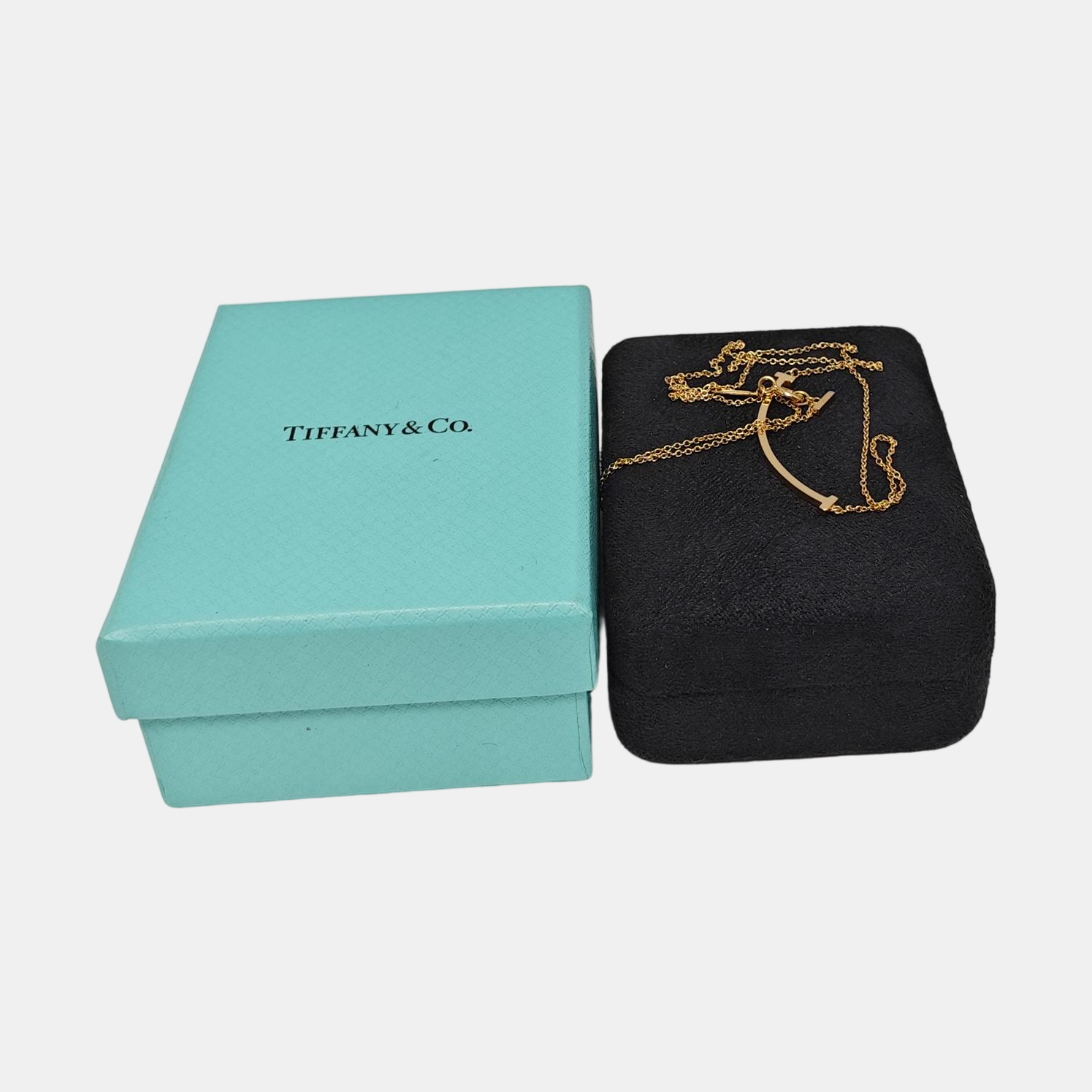 Tiffany T 18k Rose Gold Necklace