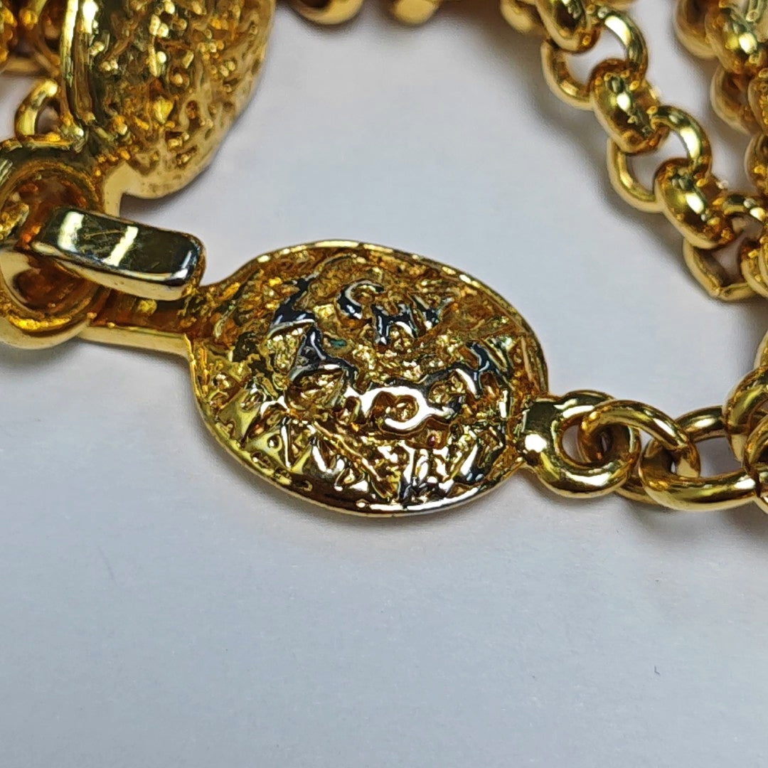 Authenticated pre-owned  Gold Tone Metal Gold Necklace - Necklace at Looply