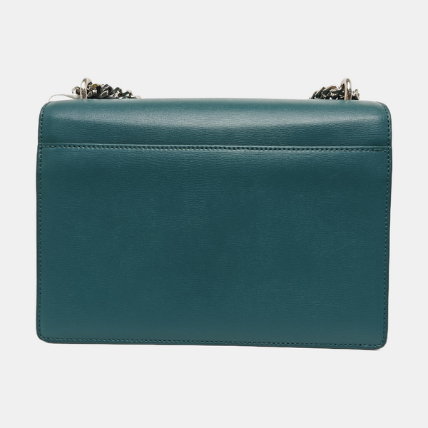 SUNSET Medium Calfskin Green