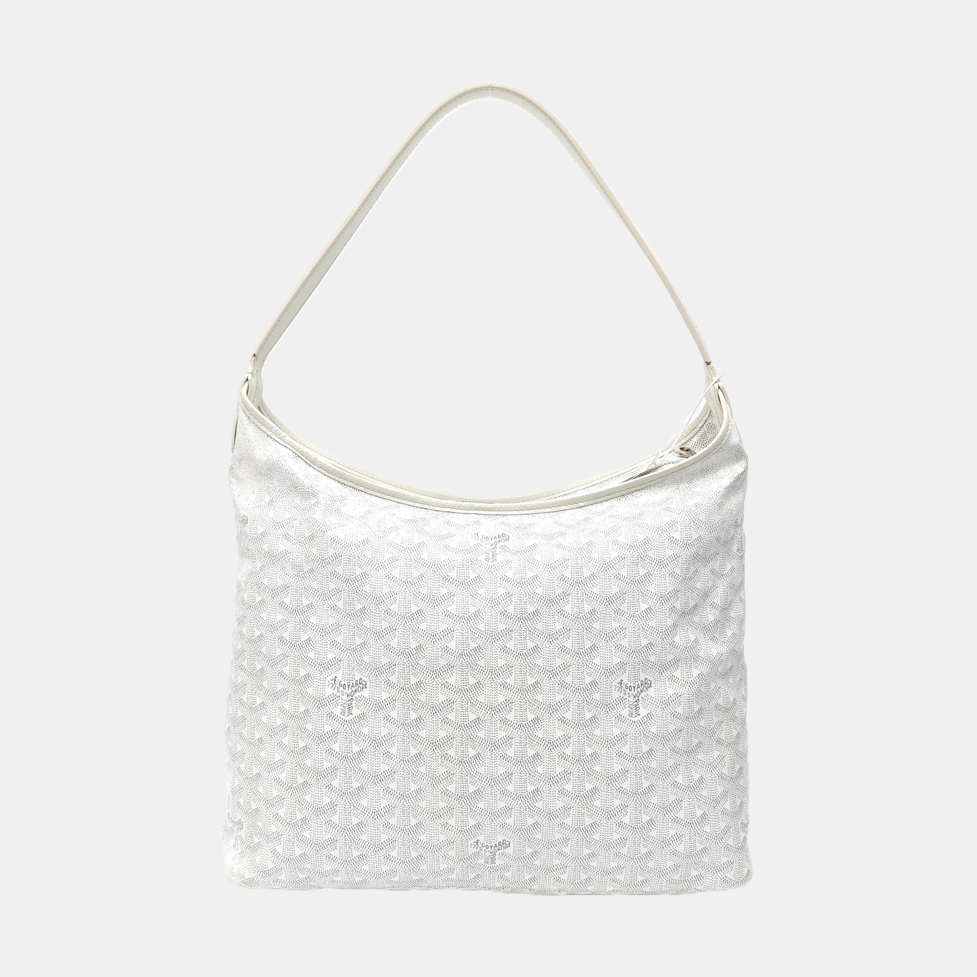 Hobo Coated Canvas White