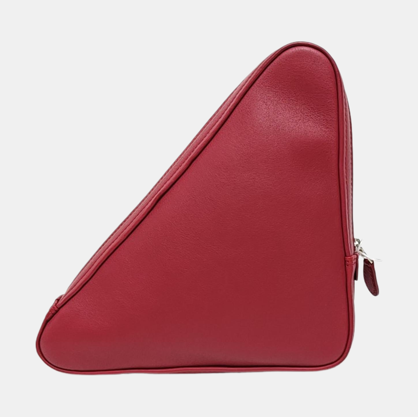 Triangle Calfskin Red