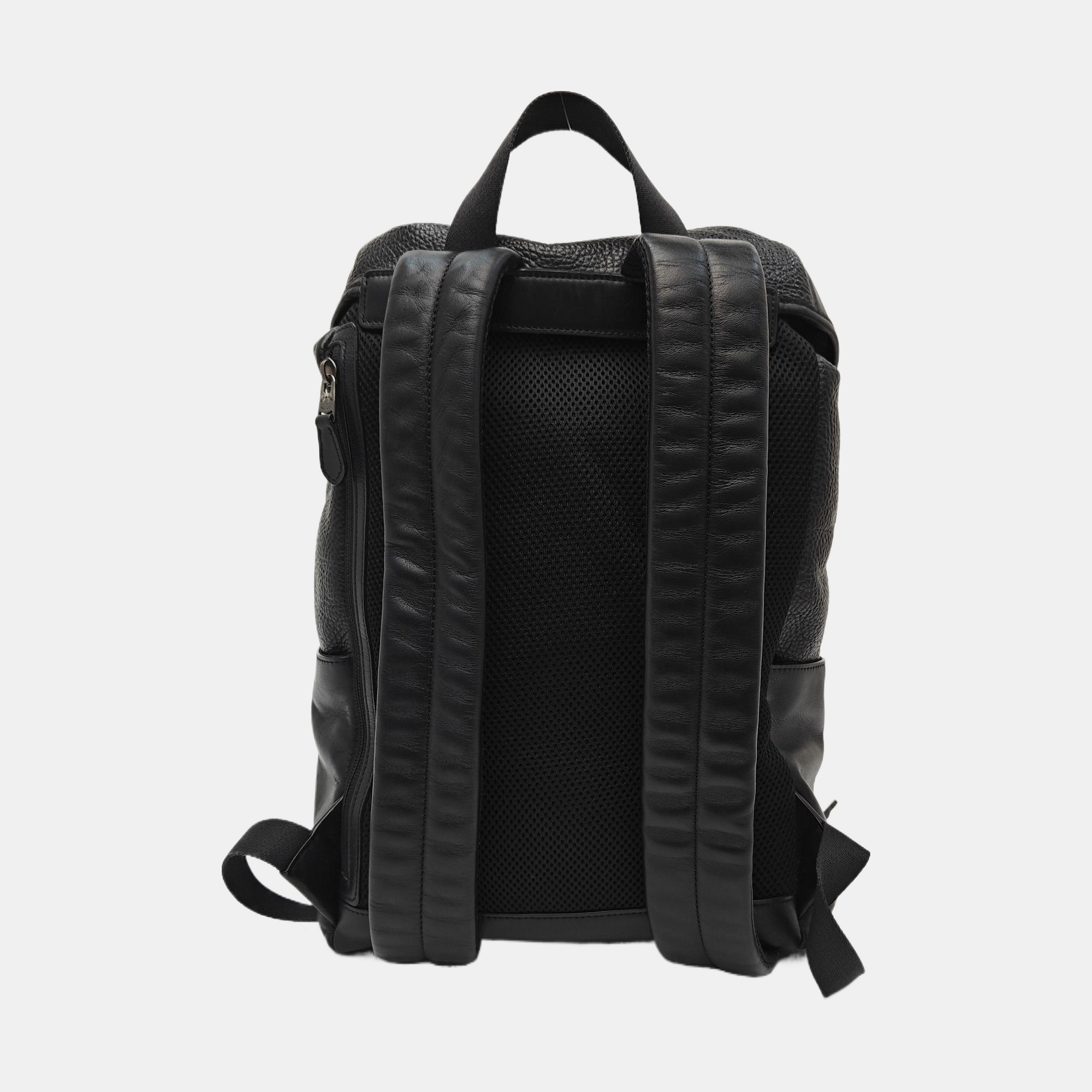 Calfskin Backpack Black