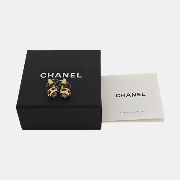 Metal Gold Stud Earrings