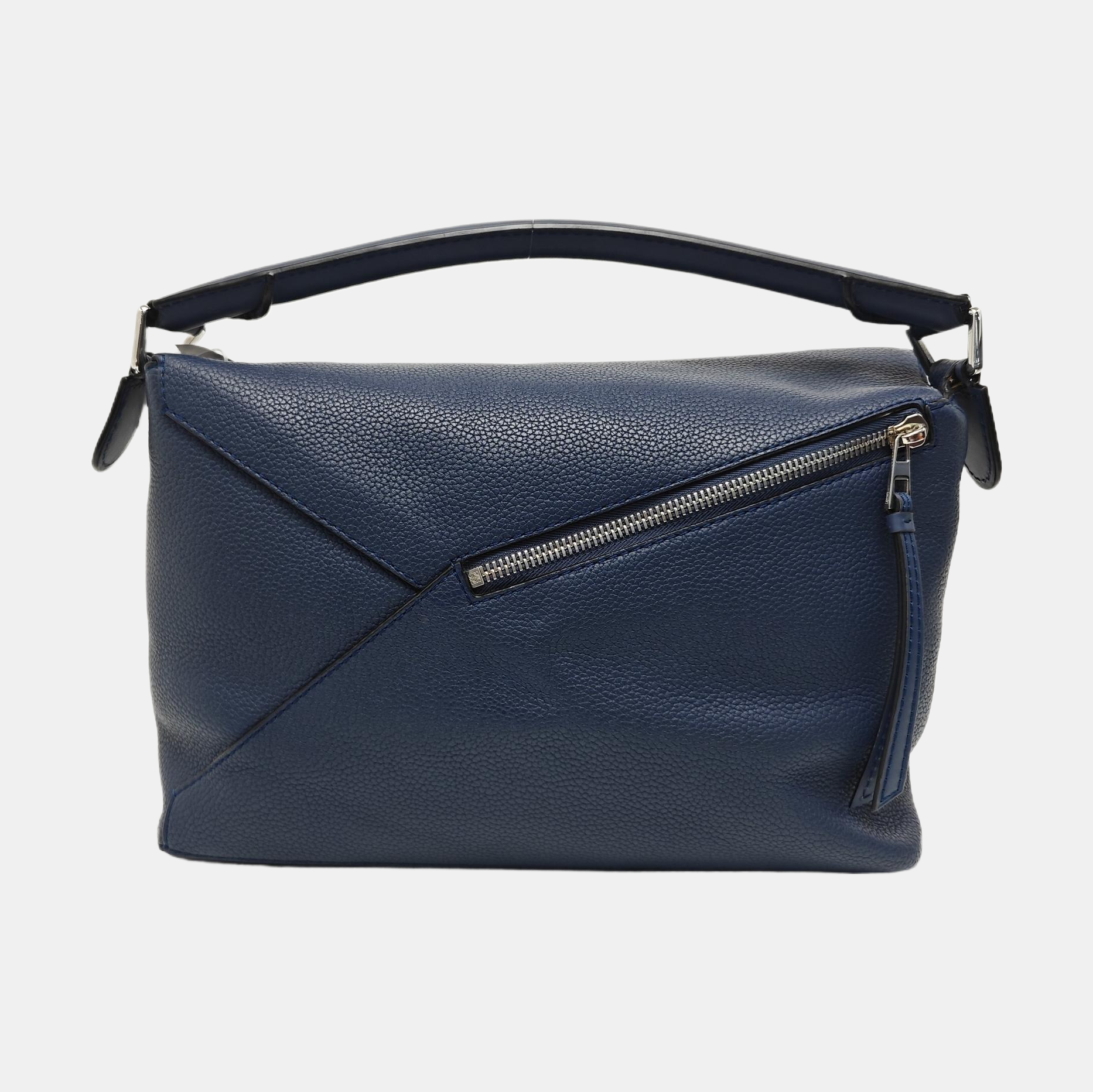 Puzzle Large Calfskin Blue